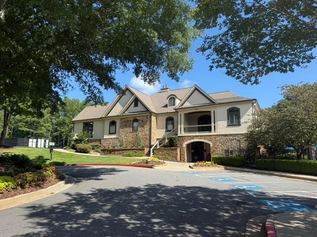 St. Marlo swim and tennis Cabana beside the amenity campus